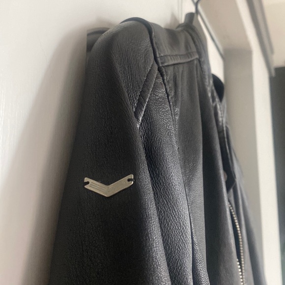 Superdry Leather Jacket - Picture 8 of 8